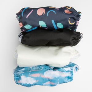 Nappy Bundles. Pepi Collection Reusable Nappies. Party on Air