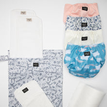 Load image into Gallery viewer, Gift sets. Reusable nappies. Darling Clouds